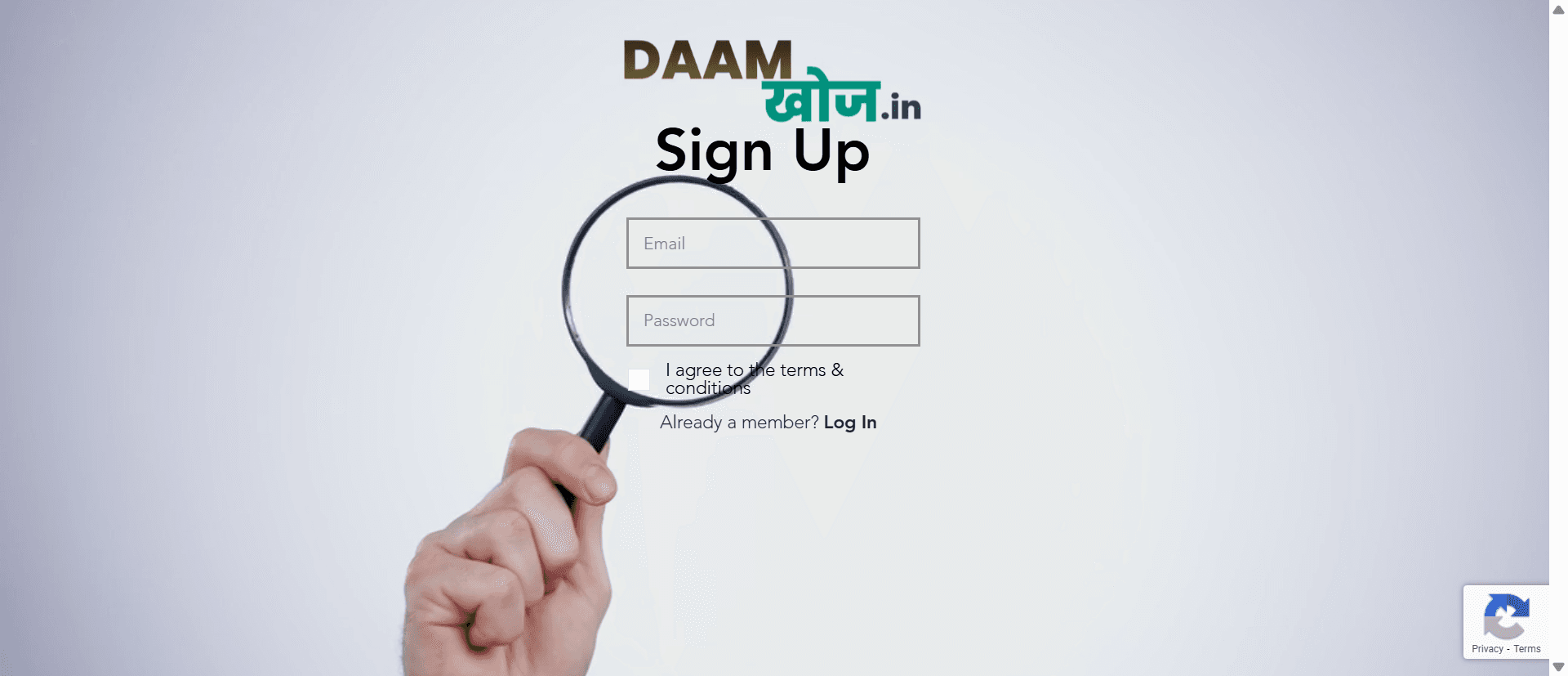 Daam Khoj Search Engine